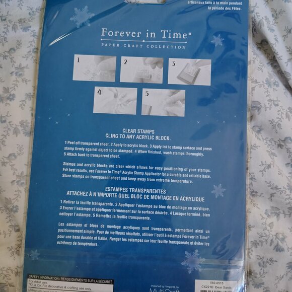 Forever in Time: Santa Clause Stamps - Picture 2 of 2